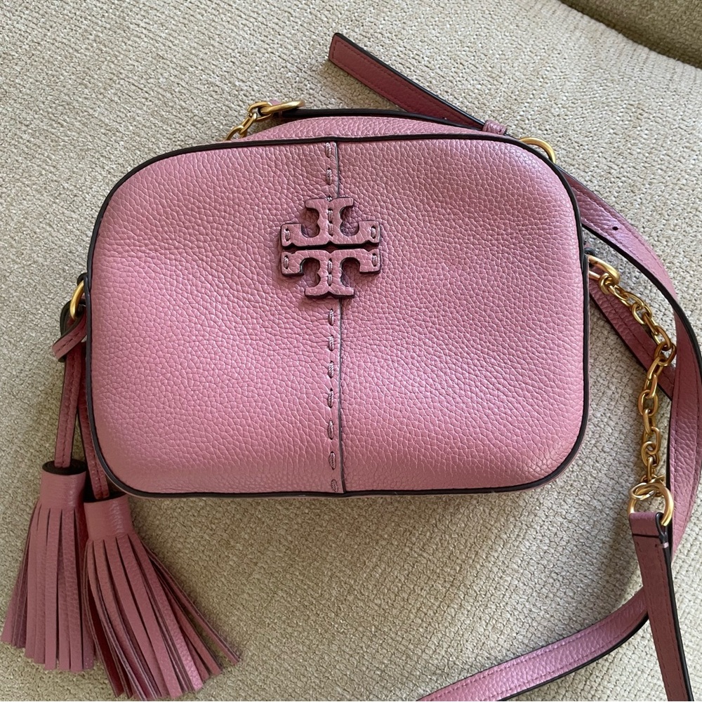 Tora Burch crossbody bag.